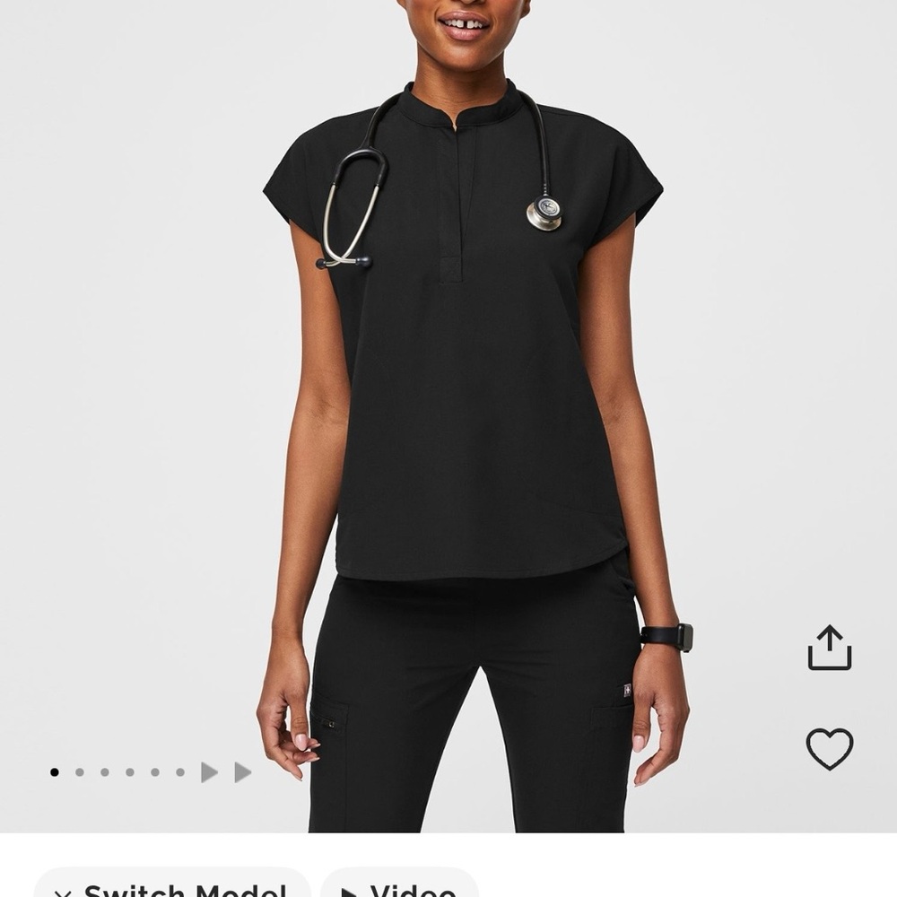 Figs Rafael scrub top
